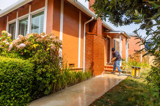 Pressure Washing Brick in Frisco, TX